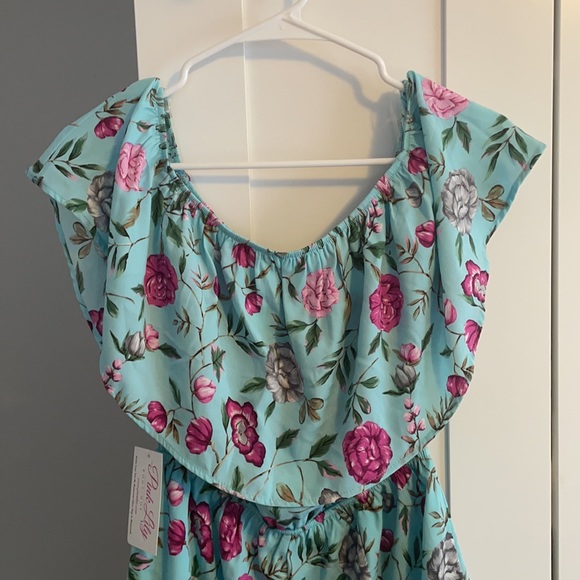 Floral Romper from Pink Lily Boutique - Picture 2 of 5